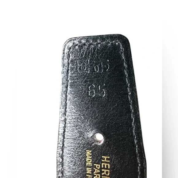 41 Hermes Blue Belt 65cm Full Set - Picture 3 of 11